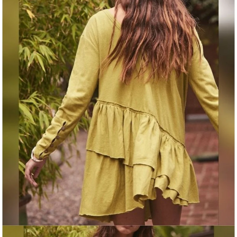 Free People Beach Sun Baby Tunic Mini Dress Womens Medium